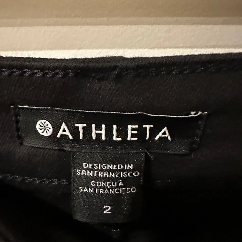 Athleta Black Jeans size 2 NWT